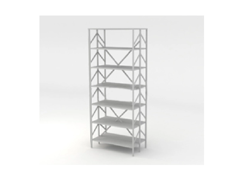 Стеллаж NEXT 6 полок, двухсторонний 877×515×2120
