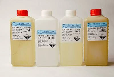 Набор №20 ВС «Кислоты» — 3,9 кг