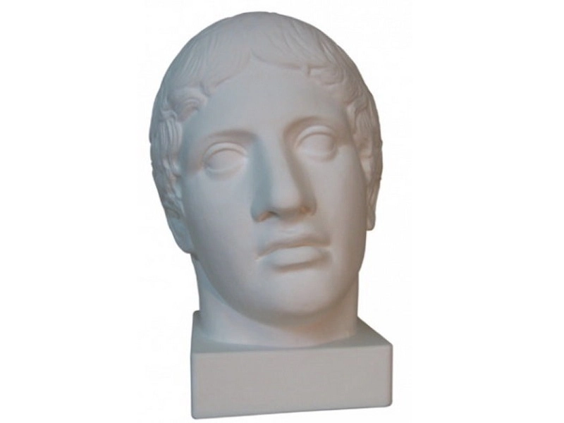 Гипсовая голова Дорифора для рисования и декора