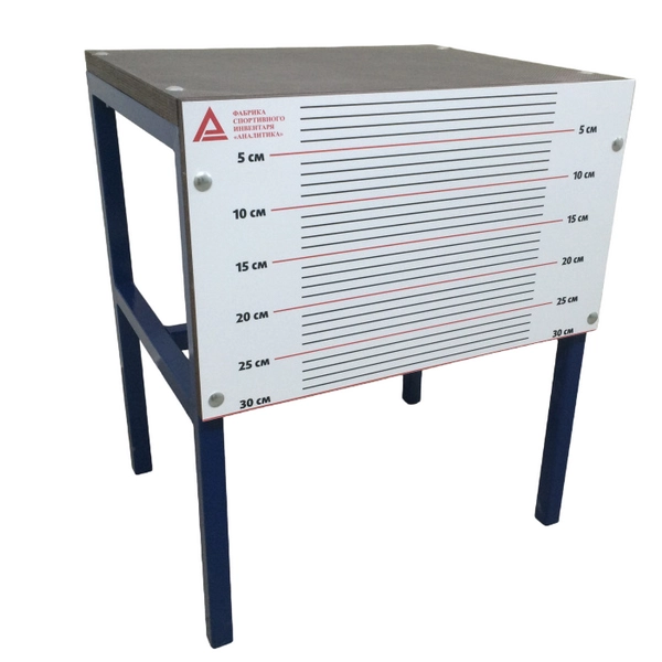 Скамья для измерения гибкости на подиуме