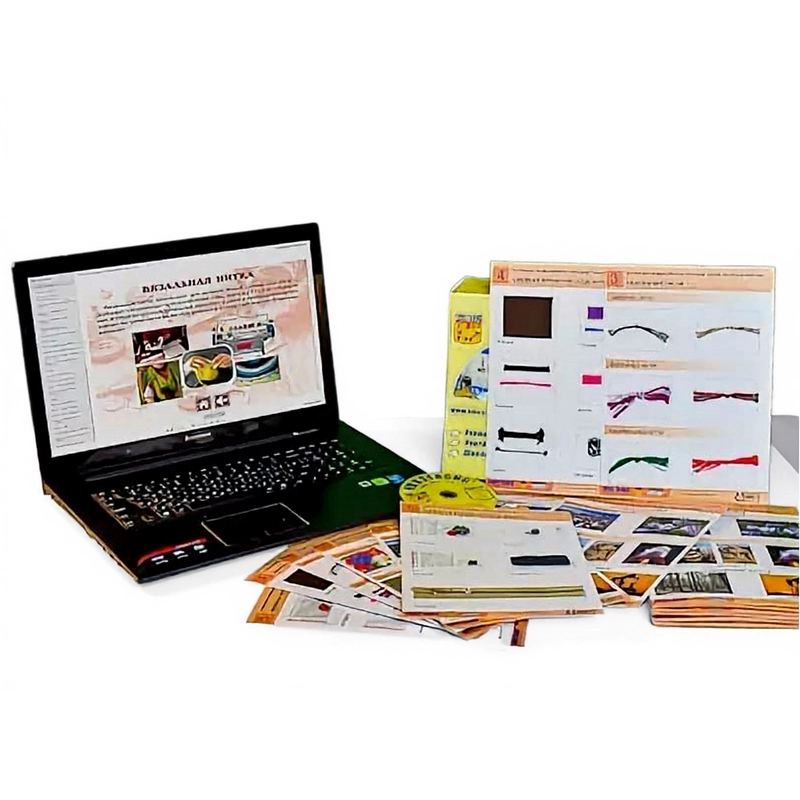 Наглядная коллекция тканей, ниток и швейной фурнитуры ЭДГ-13700