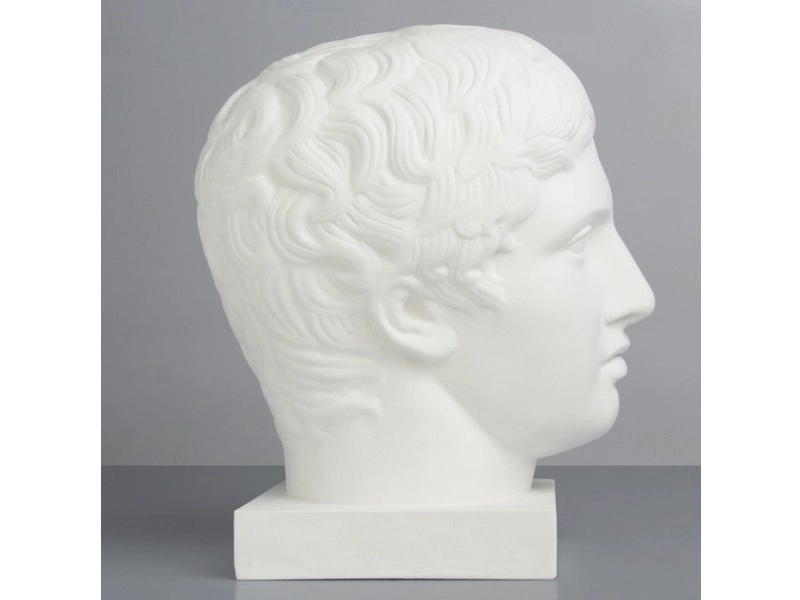 Гипсовая голова Дорифора для рисования и декора