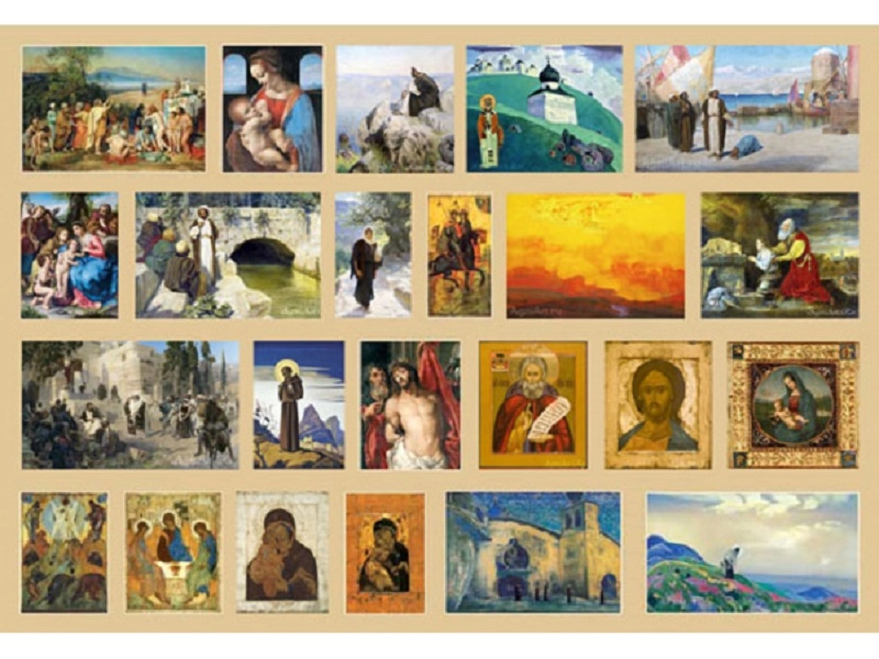 Репродукции «Христианские темы» — комплект для учебных занятий