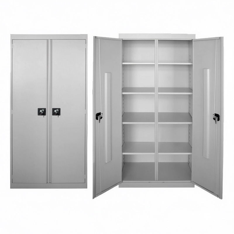 Металлический шкаф для лыжной обуви 186×90×50 см