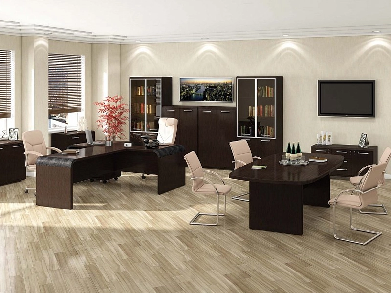 Набор мебели Фаворит для кабинета директора (стол 180×90)