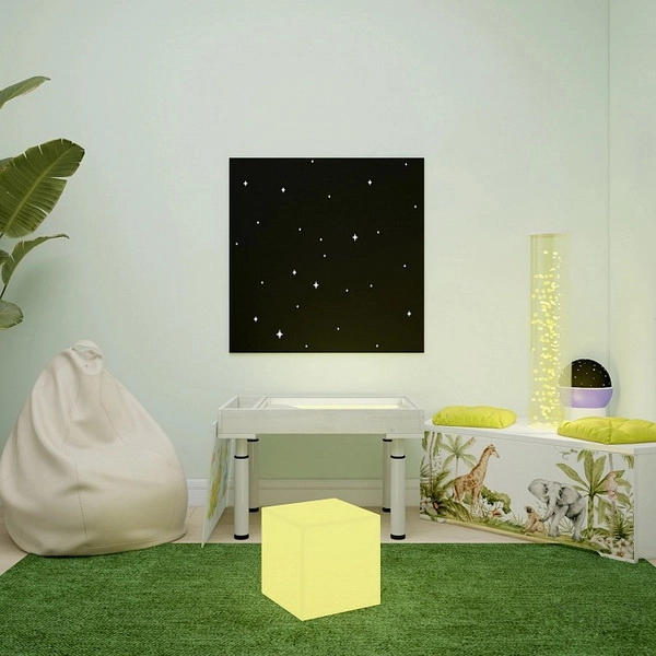 Комплект сенсорной комнаты "Блаженство" для занятий и релакса