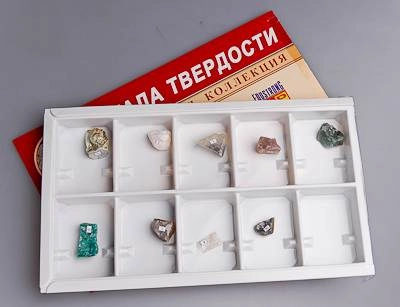 Набор минералов по шкале твердости ЭДГ-3354