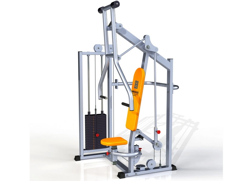 Жим сидя для инвалидов-колясочников — реабилитационный тренажер