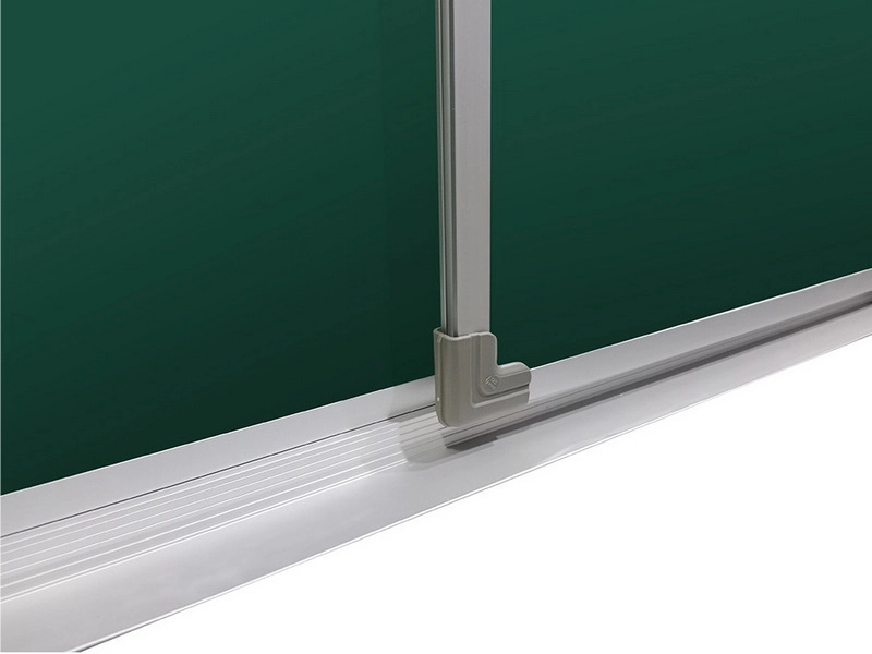 Пятисекционная меловая магнитная доска 100x400 см