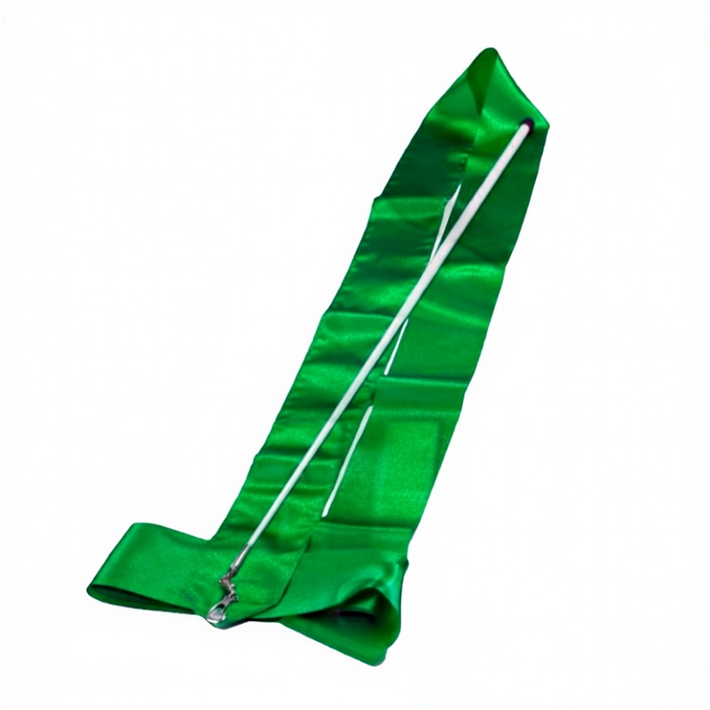 Гимнастическая лента с карабином, длина 6 м