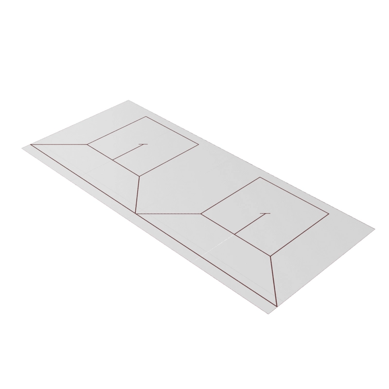 Комплект листов для города и пригорода 8×3,5 м