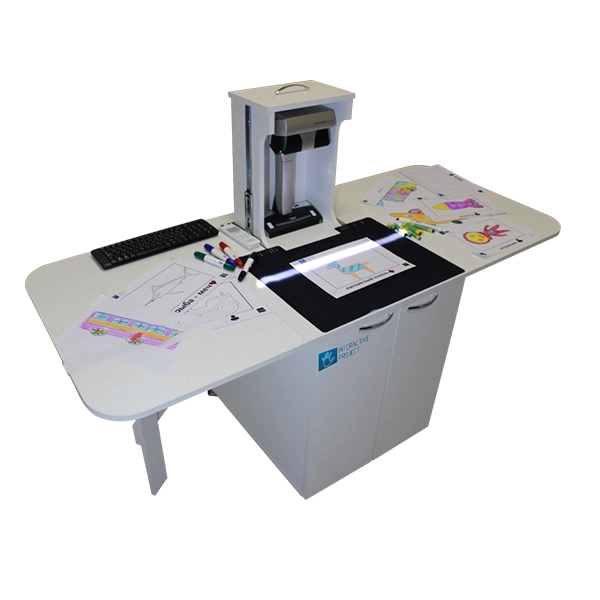 Мобильная интерактивная стена «Ожившие рисунки» 550×1500 мм