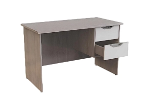 Стол однотумбовый с двумя ящиками 1200×600×750 мм