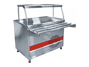 Прилавок-холодильник Аста, нержавейка L1500