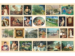 Репродукции Эрмитажа — 26 картин, 42×60 см