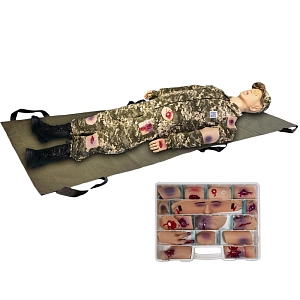 Тренажер-манекен Слава-2 полноростовой для учебных занятий