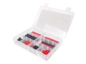 Термоусадочные влагозащитные трубки — 6 типоразмеров, 100 шт