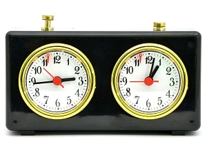 Механические шахматные часы Рубин — черные