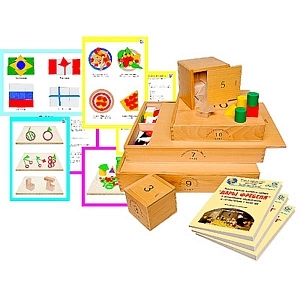 Набор «Дары Фрёбеля» — дерево и хлопок