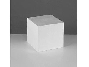Куб из гипса №3 для рисования ЛЕО-30-306
