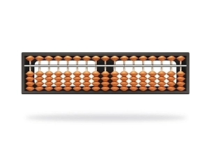 Счёты абакус детские, 17 рядов (набор из 10 штук)