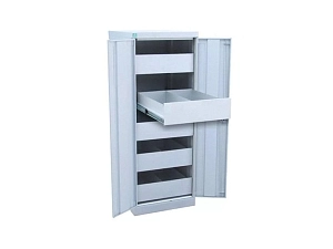 Металлический картотечный шкаф для A5 — 5 отделений