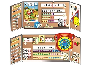 Наглядный набор для обучения числам I–II десятка