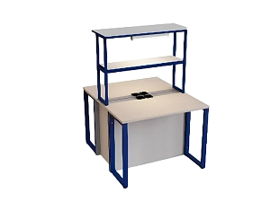 Островной лабораторный стол 1000×1200×1500 мм