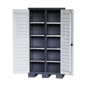 Шкаф оснастки ШКЛ-У — 8 полок, 2-секционный (950×500×1900)