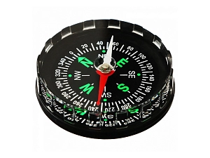 Пластиковый компас с жидкостью, диам. 40 мм