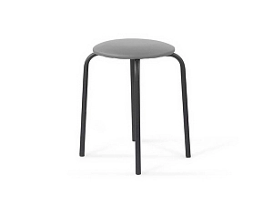 Круглый табурет на металлокаркасе