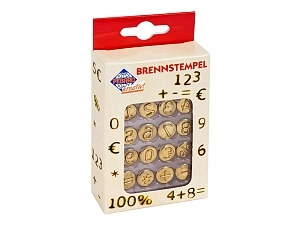 Набор для выжигания «Цифры» — 16 элементов