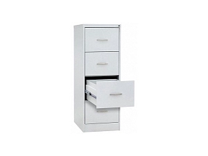 Металлическая картотека 4 ящика (A4), h1350 мм