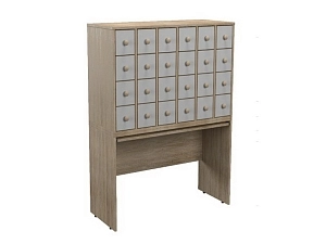 Шкаф-картотека 1034×422×1230 мм, ЛДСП 16 мм