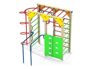 Рукоход со спиралью — уличный спортивный комплекс для школы