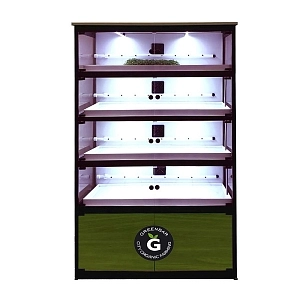 Установка выращивания микрозелени GRN‑MZ‑4 ПАК — 4 уровня