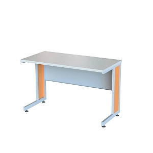 Учебный лабораторный стол 1200×600×750, оранжевый