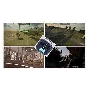 Программа‑симулятор управления дроном (ПК)