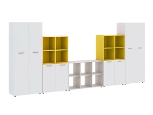 Multicab модульный шкаф, габариты 4400×450×1990