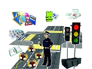 Обучающий автогородок «Юный знаток» №1 — мобильный комплект