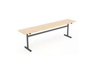 Трёхместная скамья для столовой 1500×300×460 мм