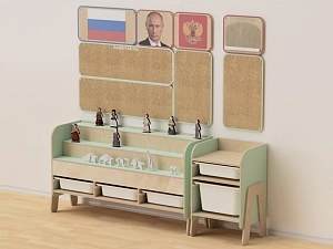 Входная группа патриотическая "Родина моя" с куклами