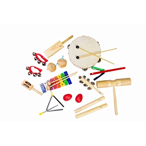 Набор ударных инструментов, 12 шт. в сумке