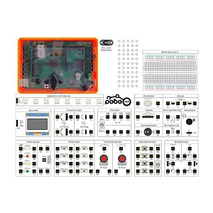 Образовательный набор Роботрек — Электротехника Pro (Трекдуино)