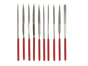 Комплект алмазных надфилей (10 единиц)