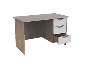 Однотумбовый стол АЛКМ-СТ19-3 — 3 ящика, ЛДСП 16 мм