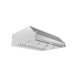 Вытяжной островной зонт для горячего цеха 1600х1000х350