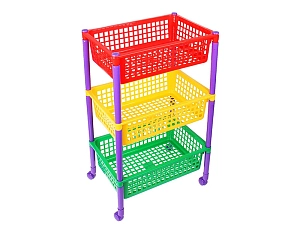 Этажерка для игрушек 43,5×30,5×69,2 см
