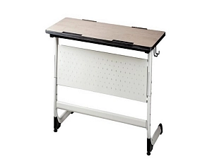 Одноместный стол «Оптима» с перфо экраном