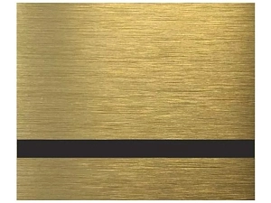 Пластик SCX-017 золото-черный 1200×600×3 мм